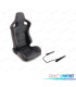KIT SEDILE SPORTIVO LOOK CARBONIO SEMI BAQUET STILE RS NERO