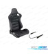 KIT SEDILE SPORTIVO SEMI BAQUET STILE RS PELLE NERA