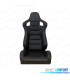 SEDILE SPORTIVO SEMI-BAUCKET STILE RS PELLE NERA