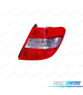 FANALE DESTRO PER MERCEDES CLASSE C W204 SW KOMBI 07-10 BIANCO ROSSO