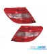 FANALI PER MERCEDES CLASSE C W204 BERLINA 07-10 BIANCO ROSSO