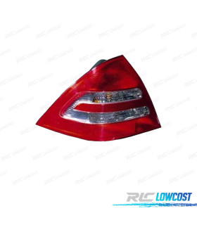 FANALE SINISTRO PER MERCEDES CLASSE C W203 BERLINA 00-04 BIANCO ROSSO