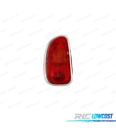 FANALE SINISTRO PER MINI COUNTRYMAN 10-16 ROSSO