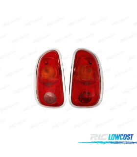 FANALI PER MINI COUNTRYMAN 10-16 ROSSO