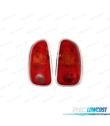 FANALI PER MINI COUNTRYMAN 10-16 ROSSO