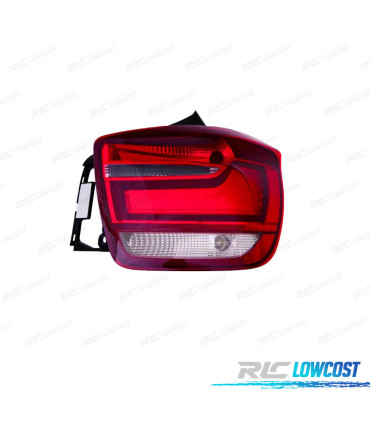 FANALE DESTRO PER BMW F20 F21 10-14 LED BIANCO ROSSO