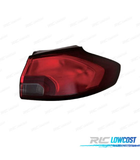FANALE DESTRO PER OPEL ZAFIRA C 2012- ROSSO AFFUMICATO
