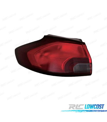 FANALE SINISTRO PER OPEL ZAFIRA C 2012- ROSSO AFFUMICATO