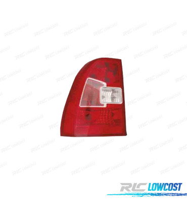 FANALE SINISTRO PER KIA SPORTAGE 08-10 BIANCO ROSSO
