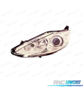 FANALE SINISTRO FORD FIESTA MK6 3 5P 08-13 CON FONDO CROMATO