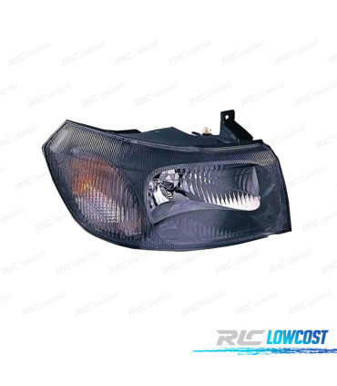 FANALE DESTRO PER FORD TRANSIT 00-06 FONDO NERO