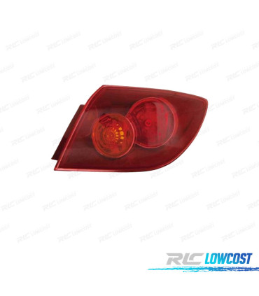 FANALE DESTRO PER MAZDA 3 HATCHBACK 5P 03-09 ROSSO