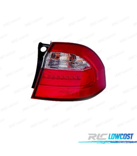 FANALE DESTRO PER KIA RIO HATCHBACK 3/5P 12- BIANCO ROSSO