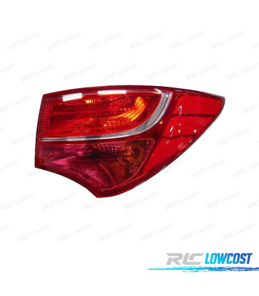 FANALE DESTRO PER HYUNDAI SANTA FE 13-17 BIANCO ROSSO