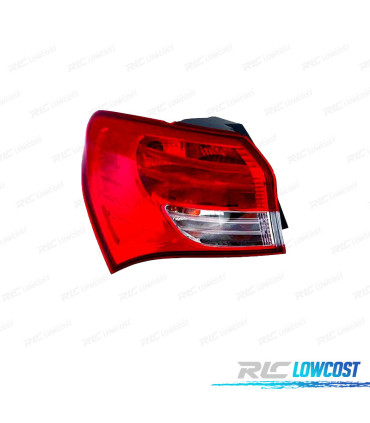 FANALE SINISTRO PER HYUNDAI IX20 11- BIANCO ROSSO