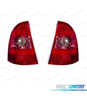 FANALI TOYOTA COROLLA STATION WAGON 04-07 ROSA ROSSO