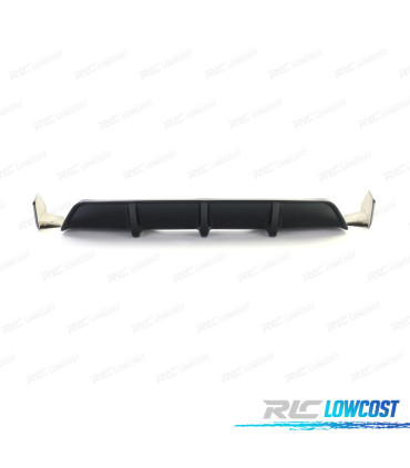DIFFUSORE PER BMW X6 F16 14-19 NERO LUCIDO