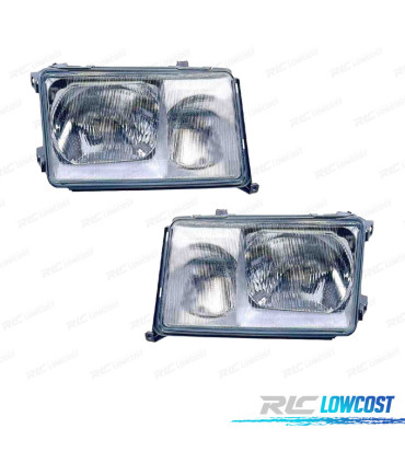 FARI MERCEDES W124 89-93 BERLINA COUPÉ COLORE ARGENTO