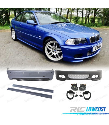KIT CARROZZERIA BMW E46 COUPE 99-07 PDC LOOK M2