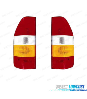 FANALI PER MERCEDES SPRINTER 95-02 TIPO FURGONE AMBRA