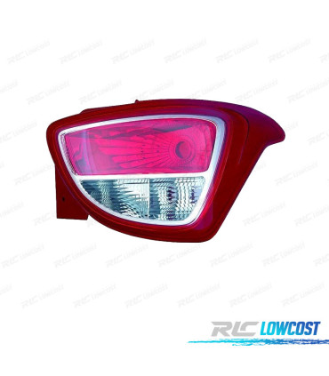FANALE DESTRO HYUNDAI I10 13 - BIANCO ROSSO