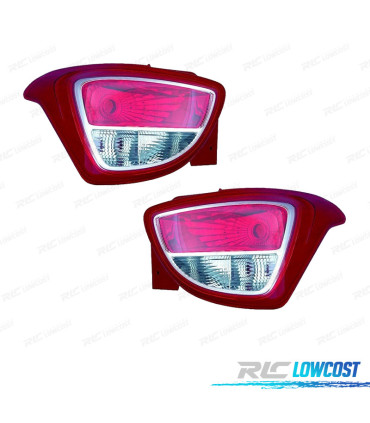 FANALI PER HYUNDAI I10 13 - BIANCO ROSSO