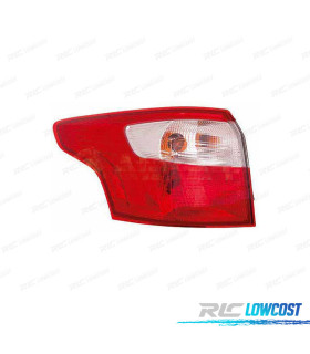 FANALE DESTRO PER FORD FOCUS IV SPORTBREAK 11-14 BIANCO ROSSO
