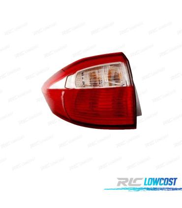 FANALE SINISTRO PER FORD FOCUS C-MAX 10-15 BIANCO ROSSO