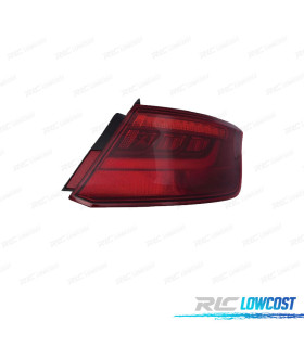 FANALE DESTRO PER AUDI A3 SPORTBACK 5P 12-16 LED ROSSO AFFUMICATO