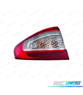 FANALE SINISTRO PER FORD MONDEO IV 5P 10-14 LED BIANCO ROSSO