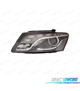FANALE SINISTRO XENO AUDI Q5 08-12 LED FONDO NERO