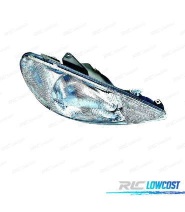 FANALE DESTRO PER PEUGEOT 206 98-09 H4