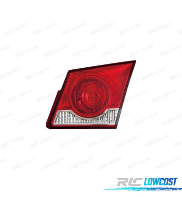 FANALE DESTRO PER DAEWOO CHEVROLET CRUZE 4P 09- BIANCO ROSSO