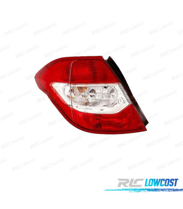 FANALE SINISTRO PER CITROEN C4 5P 10-15 BIANCO ROSSO