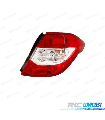 FANALE DESTRO PER CITROEN C4 5P 10-15 BIANCO ROSSO