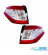FANALI PER PEUGEOT 508 STATION WAGON 11-14 LED BIANCO ROSSO
