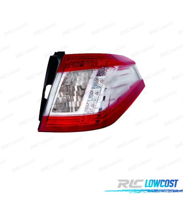 FANALE DESTRO PER PEUGEOT 508 STATION WAGON 11-14 LED BIANCO ROSSO