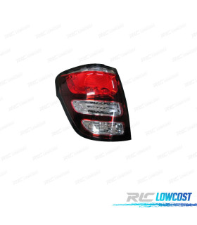 FANALE SINISTRO PER CITROEN C3 RESTYLING 13-16 BIANCO ROSSO