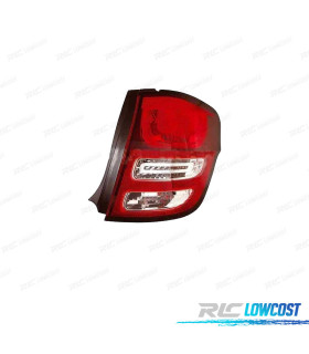 FANALE DESTRO PER CITROEN C3 10-13 BIANCO ROSSO