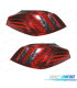 FANALI PER PEUGEOT 508 BERLINA 11-14 LED BIANCO ROSSO