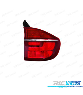 FANALE DESTRO PER BMW X5 E70 RESTYLING 10-12 LED BIANCO ROSSO