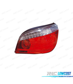 FANALE DESTRO PER BMW E60 BERLINA 07-09 LED BIANCO ROSSO