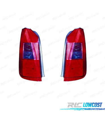 FANALI PER LANCIA MUSA 04-10 FUMÈ ROSSO