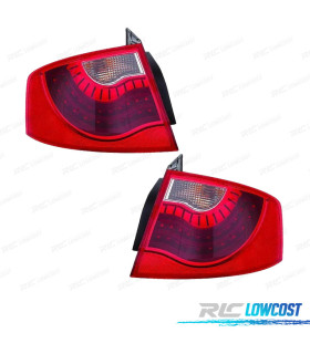 FANALI PER SEAT EXEO SEDAN 11- LED BIANCO ROSSO