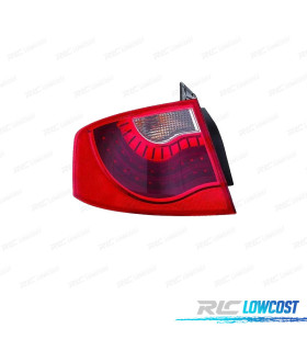 FANALE SINISTRO PER SEAT EXEO SEDAN 11- LED BIANCO ROSSO