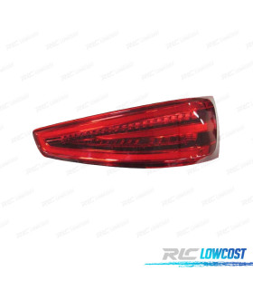 FANALE DESTRO PER AUDI Q3 11-14 LED BIANCO ROSSO