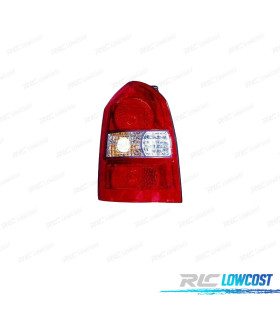 FANALE SINISTRO PER HYUNDAI TUCSON 04-10 BIANCO ROSSO