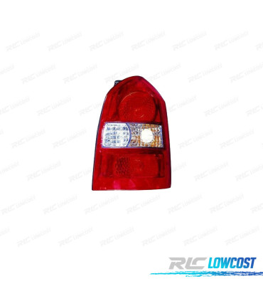 FANALE DESTRO PER HYUNDAI TUCSON 04-10 BIANCO ROSSO