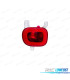 FANALE SINISTRO PER FIAT PANDA 12- BIANCO ROSSO