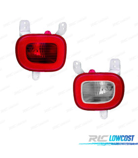 FANALI PER FIAT PANDA 12- BIANCO ROSSO